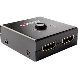 LINDY 2 Port HDMI 18G Bidirektionaler Switch 2 porty HDMI přepínač 3840 x 2160 Pixel