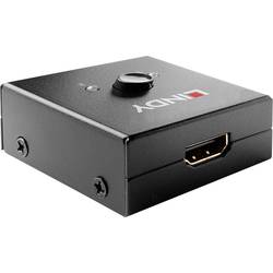 LINDY 2 Port HDMI 18G Bidirektionaler Switch 2 porty HDMI přepínač 3840 x 2160 Pixel