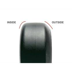 Absima 1:10 silniční model kompletní kola Drift černá 4 ks