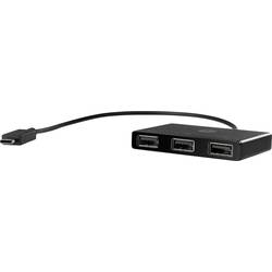 HP Inc. Z6A00AA USB Hub 3 porty USB-A USB 3.2 Gen1 5 GBit/s s konektorem USB C černá HP USB-C to USB-A - Hub - 3 x SuperSpeed USB 3.0