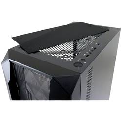 LC Power Gaming 712MB micro tower PC skříň černá