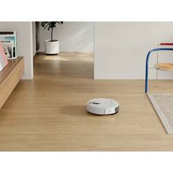 ECOVACS DEEBOT N20e PLUS robot na vysávání a vytírání podlahy, bílá, bezsáčkový, ovládání aplikací, hlasové pokyny, kompatibilní se systémem Amazon Alexa,