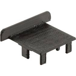 Deko Light 988160 Combo Klick T-Profil koncová krytka profilu , PVC, (d x š x v) 25 x 25 x 2 mm, 2 ks