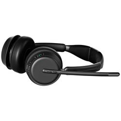 EPOS Impact 1061 ANC Sluchátka On Ear Bluetooth® stereo černá Potlačení hluku headset, vč. nabíjecí a dokovací stanice Počítače