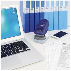 Plus Japan lösbar 10 Bl. (80 g/m²) 31260 sešívačka modrá Vázací výkon: 10 listů (80 g/m²)