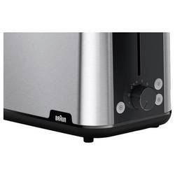 Braun HT 1510 BK topinkovač bez BPA nerezová ocel, černá