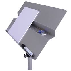 Rocada pult pro práci ve stoje 3080 hliníkově šedá R308094