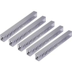 Sygonix SY-6801164 vodicí lišta (d x š x v) 2000 x 40 x 60 mm 5 ks šedá
