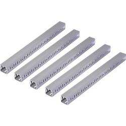 Sygonix SY-6801168 vodicí lišta (d x š x v) 2000 x 60 x 60 mm 5 ks šedá