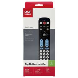 One For All URC6821 univerzální dálkové ovládání černá
