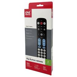 One For All URC6821 univerzální dálkové ovládání černá