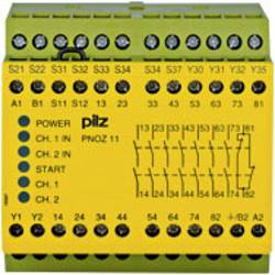 PILZ PNOZ 11 24VAC 24VDC 7n/o 1n/c bezpečnostní relé, 24 V/DC, 7 spínacích kontaktů, 1 rozpínací kontakt, (š x v x h) 90 x 87 x 121 mm, 774080, 1 ks