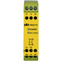 PILZ PNOZ X7 24VACDC 2n/o bezpečnostní relé, 2 spínací kontakty, (š x v x h) 22.5 x 87 x 121 mm, 774059, 1 ks