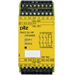 PILZ PNOZ X3.10P 24VACDC 3n/o 1n/c 1so bezpečnostní relé, 24 V DC/AC, 3 spínací kontakty, 1 rozpínací kontakt, (š x v x h) 45 x 94 x 121 mm, 777314, 1 ks