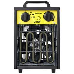 TOOLCRAFT TO-8578335 stavební ohřívač 3000 W černožlutá