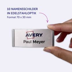 Avery-Zweckform POL30MA66-10DR štítek se jménem (š x v) 70 mm x 30 mm 10 ks