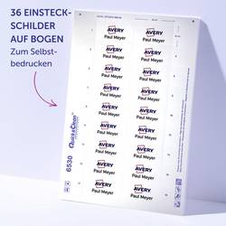 Avery-Zweckform POL30MA66-10DR štítek se jménem (š x v) 70 mm x 30 mm 10 ks