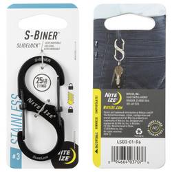 NITE Ize NI-LSB3-01-R6 karabina 68 mm x 30 mm 1 ks