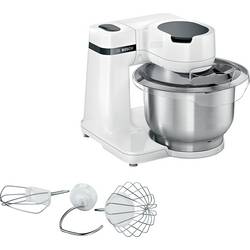 Bosch MUM Serie 2, 700 Watt, Edelstahl-Rührschüssel, weiß kuchyňský robot 700 W bílá