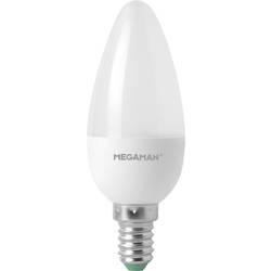 Megaman MM21125 LED Energetická třída (EEK2021) G (A - G) E14 svíčkový tvar 5 W = 40 W teplá bílá (Ø x d) 35 mm x 100 mm stmívatelná 1 ks