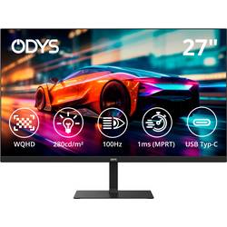 ODYS i27-Q-100 LED monitor 68.6 cm (27 palec)2560 x 1440 Pixel, 16:9, 1 ms, IPS LED
