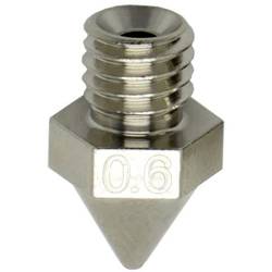 FabConstruct FabConstruct Nuzzle RAISE3D Pro2 Plated Copper 0,6 Nozzle RN35366