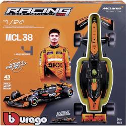 Bburago F1 KIT McLaren MCL38 mit Helm, #4 Norris 1:24 model auta
