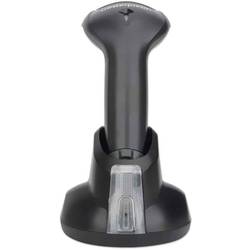 Manhattan Wireless 2D bezdrátový skener 2D čárového kódu bezdrátové 1D, 2D CCD černá, oranžová ruční skener vč. stojánku USB-A