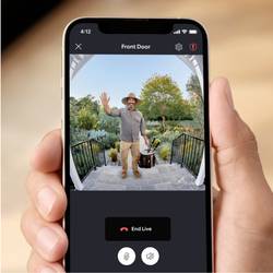 ring B09WZBVWL9 domovní IP/video telefon Video Doorbell Plus Wi-Fi venkovní jednotka niklová (matná), černá