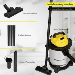 Clatronic BS 1313 mokrý a suchý autovysavač