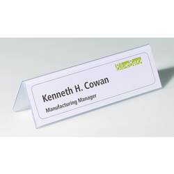 Durable 805219 štítek se jménem na stůl 8052 (š x v) 122 mm x 210 mm 25 ks