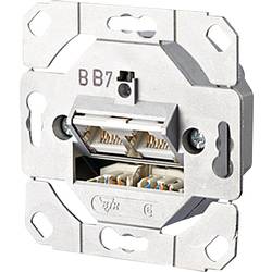 síťová zásuvka pod omítku panel CAT 6 2 porty Metz Connect