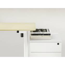 SpeaKa Professional psací stůl pro práci vsedě i ve stoje elektricky výškově nastavitelné Rozsah výšky: 720 do 1200 mm (š x h) 1200 mm x 600 mm bílá, dřevo