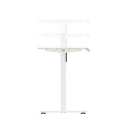 SpeaKa Professional psací stůl pro práci vsedě i ve stoje elektricky výškově nastavitelné Rozsah výšky: 720 do 1200 mm (š x h) 1200 mm x 600 mm bílá, dřevo