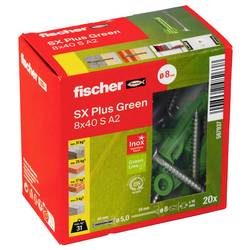 Fischer 567937 SX Plus Green hmoždinka 20 ks
