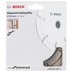 Bosch Accessories 2608615028 2608615028 diamantový řezný kotouč 125 mm 1 ks beton, cihla, Vápenec, střešní taška