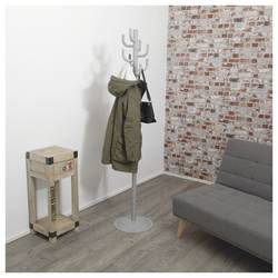 Maul stojan na šaty 9402682 MAULpolaris Lite Počet háků: 8 (š x v x h) 36.5 x 177 x 36.5 cm ocel šedá 1 ks