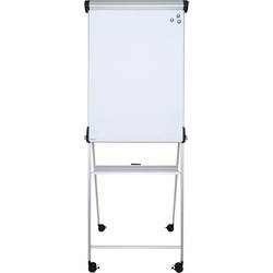 Maul mobilní flipchart MAULpro (š x v) 69 cm x 96 cm stříbrná vč. odkládací poličky, vč. držáku papíru, vč. držáku bloku, popisovatelný, magnetický,