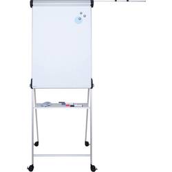 Maul mobilní flipchart MAULpro (š x v) 69 cm x 96 cm bílá vč. odkládací poličky, vč. držáku papíru, vč. držáku bloku, popisovatelný, magnetický, omyvatelný,