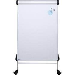 Maul mobilní flipchart MAULpro (š x v) 69 cm x 96 cm stříbrná vč. odkládací poličky, vč. držáku papíru, vč. držáku bloku, popisovatelný, magnetický,