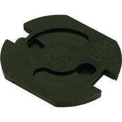 Bachmann 924010 924010 zásuvka bez rámečku černá 1 sada