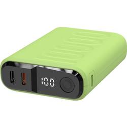 RealPower REALPOWER PB-10000 C powerbanka 10.000 mAh, Dodávka energie, světle zelená