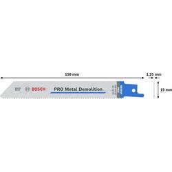 Bosch Accessories 2608657408 Plátek šalové pily Délka řezacího listu 225 mm 5 ks