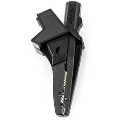 HT Instruments 5004-IECN banánkový konektor banánková zdířka , zásuvka 4 mm, konektor 4 mm, krokosvorka CAT III 1000 V černá 1 ks