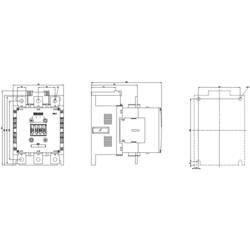 Siemens 3RT1066-2AS36 stykač 3 spínací kontakty 1000 V/AC 1 ks