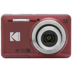 Kodak Pixpro FZ55 Friendly Zoom digitální fotoaparát 16 Megapixel Zoom (optický): 5 x červená Full HD videozáznam, HDR video, integrovaný akumulátor