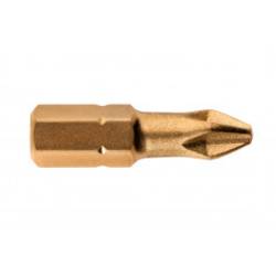 Metabo 628500000 křížový bit Pohon (šroubovák): 1/4 (6,3 mm) Typ zakončení: křížový PH PH 1