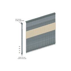 Metabo 630149000 hřebíky s kulatou hlavou v pásu Vnější délka 50 mm 4000 ks