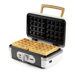 DOMO SANDWICH-WAFFEL-GRILL 3-IN-1 POWDER WHITE toustovač bílá