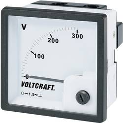 Analogové panelové měřidlo VOLTCRAFT AM-72x72/300V 300 V